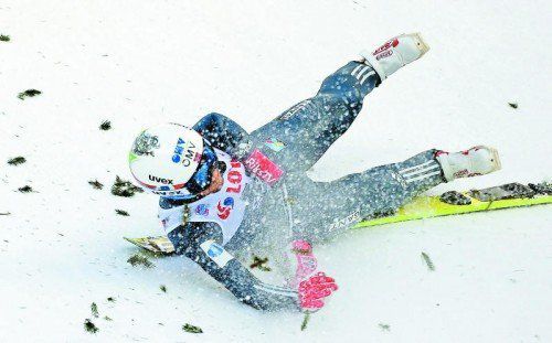 Beim Sturz die Hand gebrochen: Anders Bardal. Foto: ap