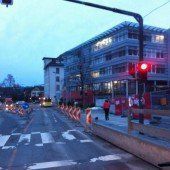 Verkehrsampel in der Diskussion