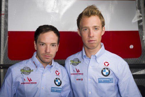 David Bargehr (l.) und Lukas Mähr sind vor Florida im Einsatz. Kaufmann