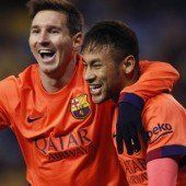 Messi meldet sich mit drei Toren zurück