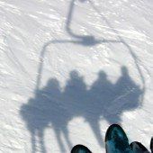 Trotz Sturms aus Lift geborgen