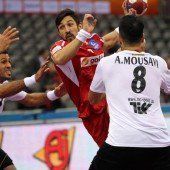 Handballer im Achtelfinale