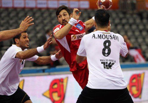 DOHA,QATAR,21.JAN.15 - HANDBALL - IHF World Championship, Austria vs Iran. Image shows Lucas Mayer (AUT).
Photo: GEPA pictures/ Franz Pammer