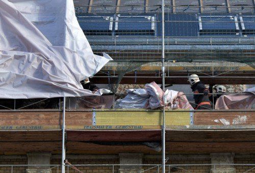 Durch den Sturm kam es auch in Wien zu Behinderungen. Foto: APA