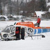 Wucher-Helikopter fliegen in geheimer 007-Mission