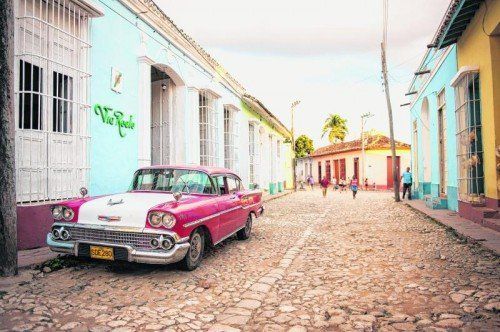 Eines der typischen alten Autos in den Straßen von Trinidad. Fotos: beate Rhomberg (6)