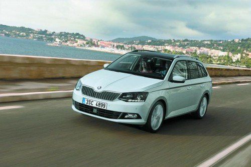 Fescher Skoda Fabia Combi: wesentlicher Teil einer Wachstumsstrategie. Fotos: werk