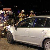 Zwei Verletzte bei Auffahrunfall in Dornbirn