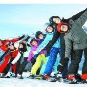 Traumwetter zum Auftakt der diesjährigen Schulskitage