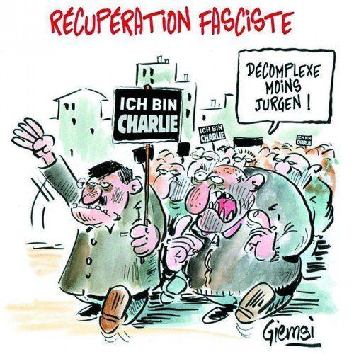Französische Karikaturisten wehren sich mit ihren Zeichnungen gegen eine Vereinnahmung durch die deutsche „Pegida“.