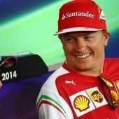 Kimi Räikkönen erstmals Papa