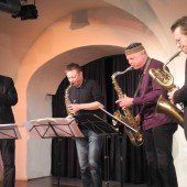 Edler Start mit dem Saxophon