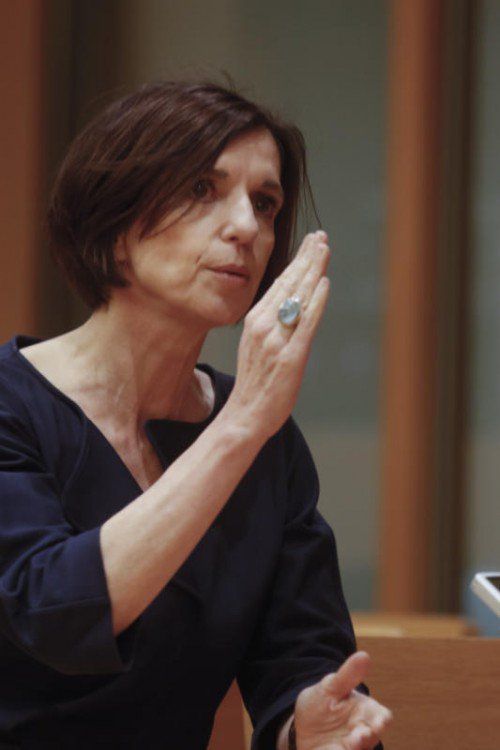 Jutta Allmendinger beim Frauen-Neujahrsempfang. Foto: VN/RP