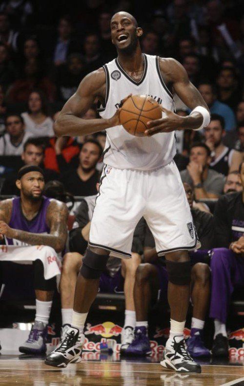 Kein Grund zum Lachen für Kevin Garnett. Foto: ap