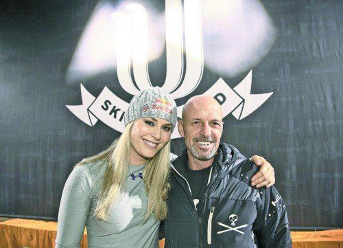 Lindsey Vonn vertraut dem Service von Heinz Hämmerle. Foto: Head