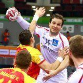 Handballer mit Sand im Getriebe