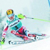 Hirscher ist vorneweg