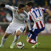 Atlético besiegt Real im Hinspiel der Copa del Rey