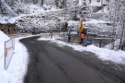 Rund zehn Wochen soll der Brückenneubau dauern. Foto: Stadt