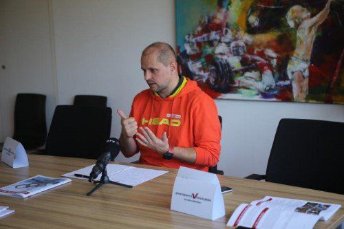 Sportservice-Geschäftsführer Sebastian Manhart .