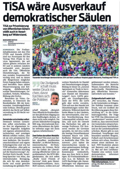 VN-Bericht vom 19. Jänner 2014.