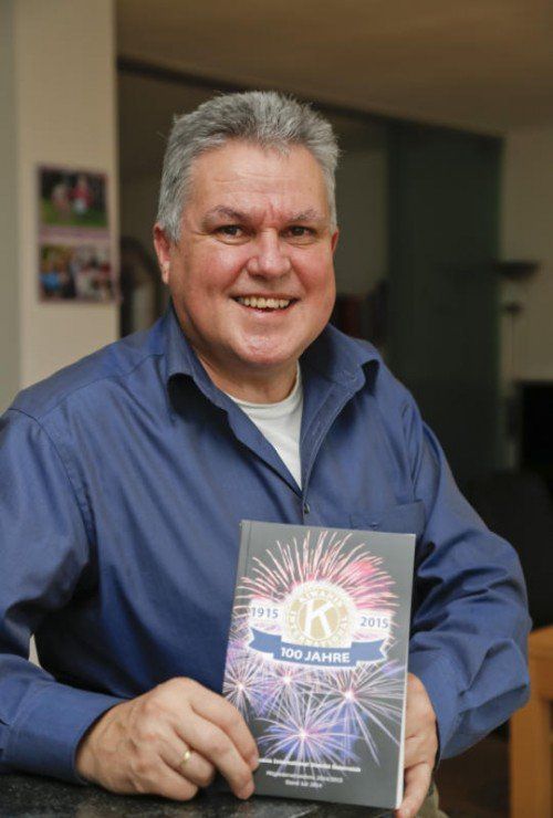 Vor 100 Jahren wurde Kiwanis gegründet, Günter Thurnher ist seit 2006 Mitglied. Foto: VN/Paulitsch