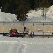 Nur der Schnee macht Probleme