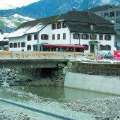 Bau der Sägerbrücke im Zeitplan