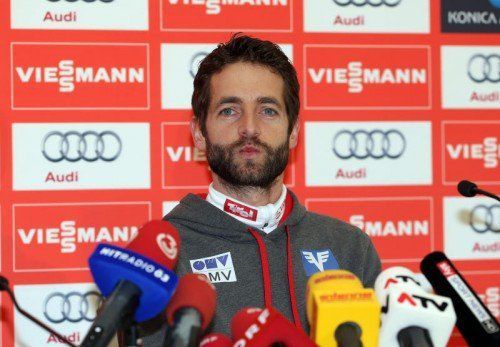 Wolfgang Loitzl sagt dem Skispringen „Servus“. Foto: gepa