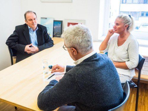 „99 Prozent aller Beschlüsse werden in unserer Gemeinde einstimmig gefällt“: Gemeindechef Eberle im VN-Interview.