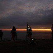 Sonnenaufgang in Lima