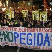 Pegida-Kundgebung von der Polizei beendet