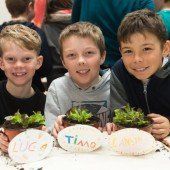 Gemüsebeet als Schulprojekt