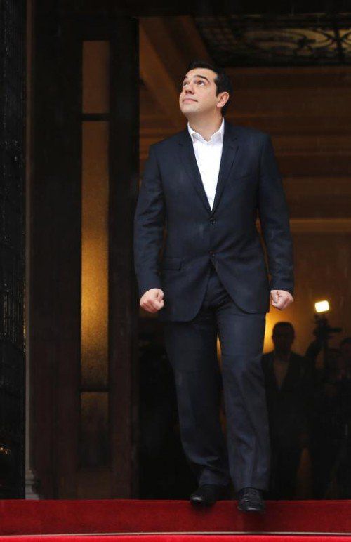 Das Brüsseler Ergebnis könnte Tsipras auf den Kopf fallen. REUTERS