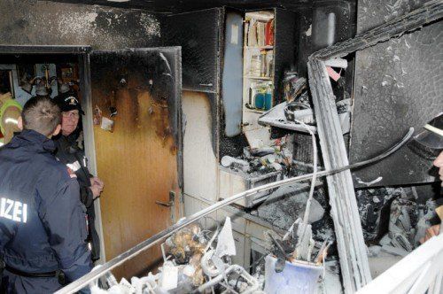 Das Feuer war in der Küche der Mietwohnung ausgebrochen.  Foto: A. Kopf