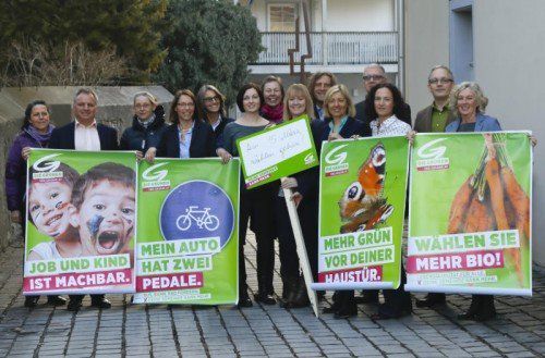 Das grüne Familientreffen in Hohenems. Foto: VN/Paulitsch