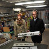 Bludenz macht Ordnung im Schilderwald
