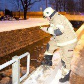 Mann stürzt in Emsbach