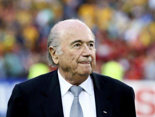 Joseph Blatter im Element. Reuters