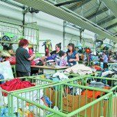 Altkleidermarkt stark unter Druck geraten