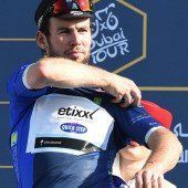 Cavendish als Tages-Zweiter weiter Leader