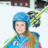 Nina Ortlieb fehlte ein Hundertstel zum Sieg