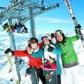 Wintersportwetter wie aus dem Bilderbuch