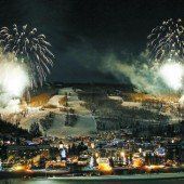 Ein Feuerwerk eröffnete die Ski-WM in Vail