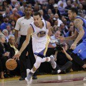 Curry in der NBA mit 51 Punkten überragend
