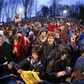 Murmeltier Phil sagte langen Winter voraus