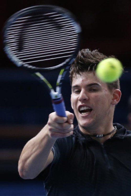 Thiem verwertete gegen Sousa seinen neunten Matchball. epa