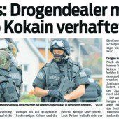 Nach dem Duschen klickten für Dealer die Handschellen