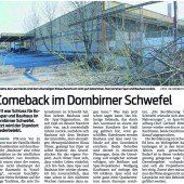 Spar und Bauhaus sind im Schwefel zurück
