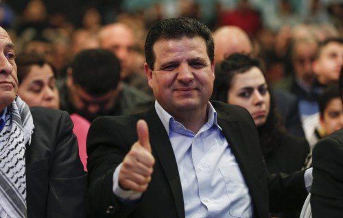 Ayman Odeh vereinte erstmals die israelischen Araber . FOTO: EPA